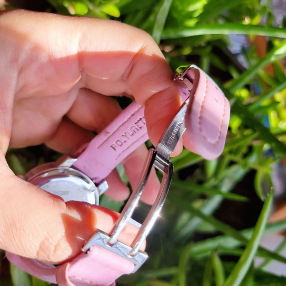 Designer JoJino Pink Hearts Watch - Picture 8 of 9